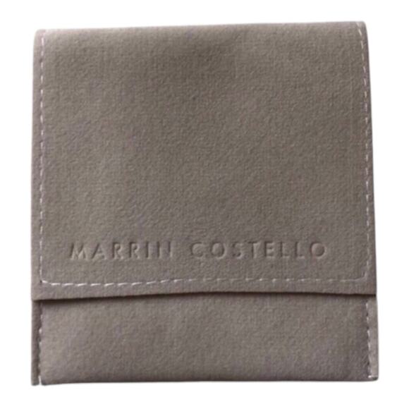 Marrin Costello NIP 14K Gold Plated Sterling Silver White Topaz Soleil Bracelet - Picture 4 of 11